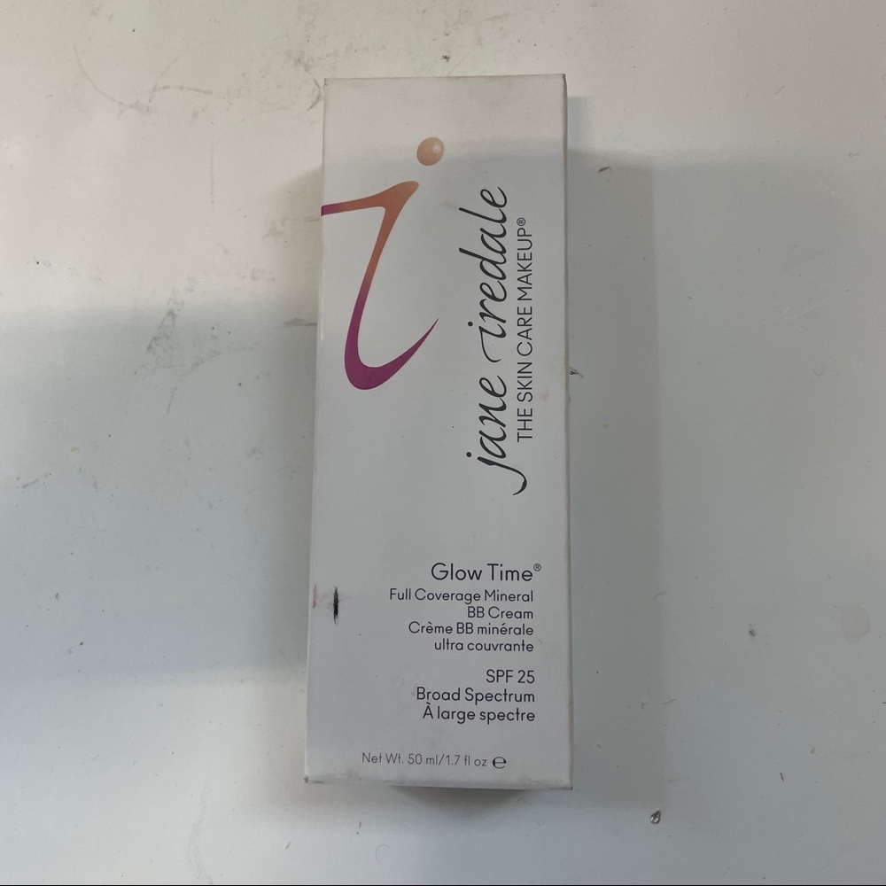 Jane Iredale Glow Time Full Coverage Mineral BB Cream BB1 1.7 OZ HTF - Picture 3 of 5